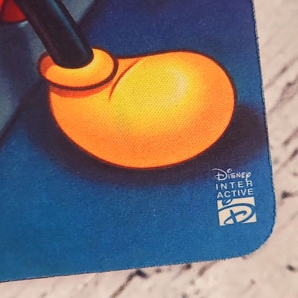 Vintage 90s Disney Interactive Mickey Mouse Computer Mouse MousePad Pad Office - Picture 7 of 12